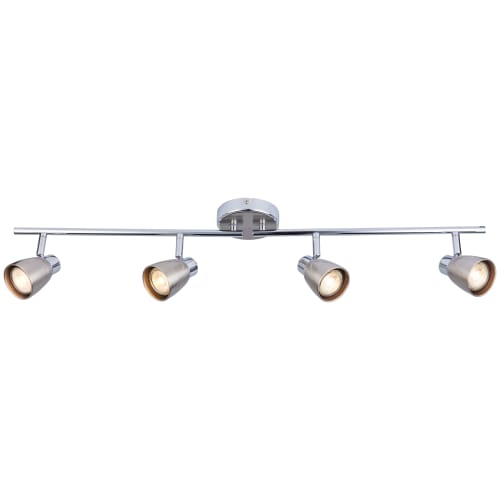 4 bar spotlight clearance brushed chrome