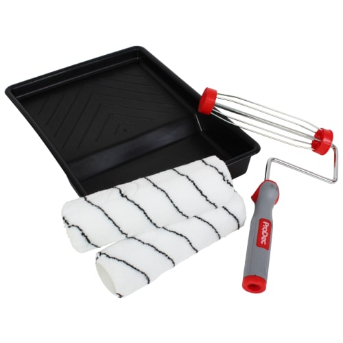 ProDec Twin Microfibre Paint Roller Tray Set 9 x 1.75in