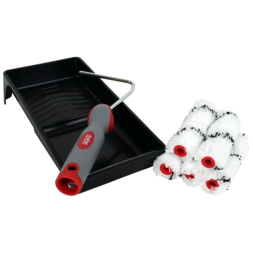 Paint loaded shop roller