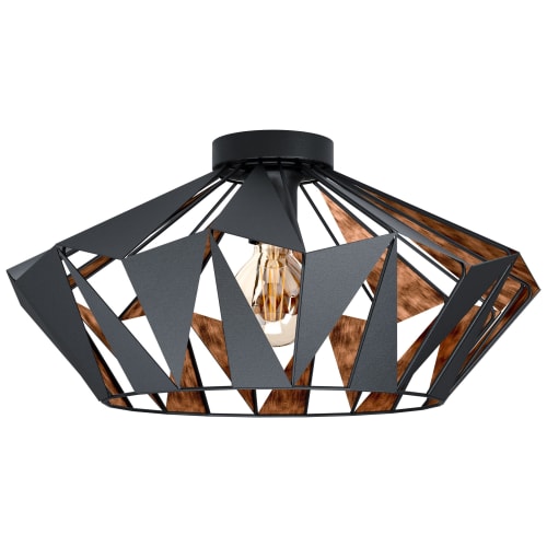 Copper ceiling deals light the range