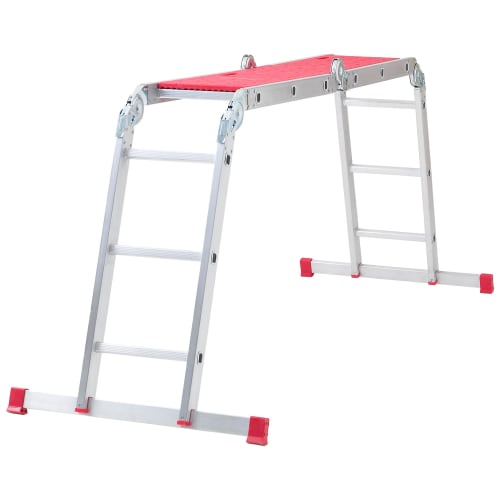 Werner Aluminium 12 in 1 Multi Purpose Ladder with Platform