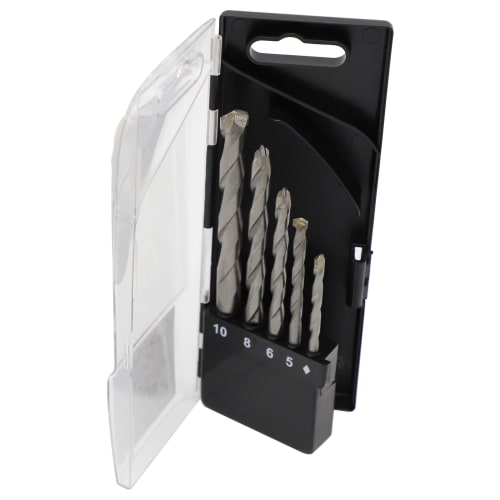 Wickes 5 Piece Masonry Drill Bit Set 4 10mm Wickes