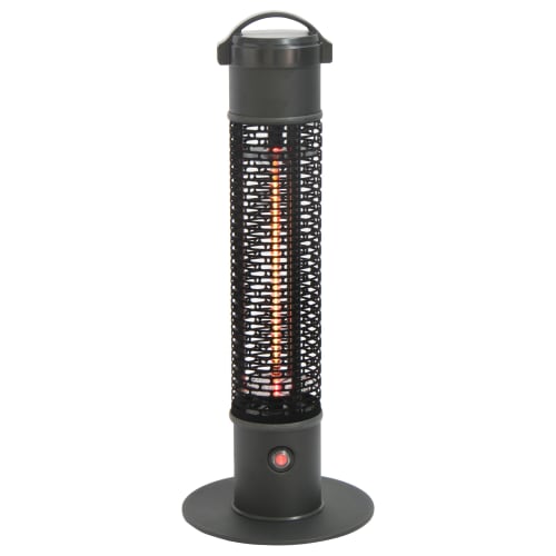 Outdoor sales heater tower