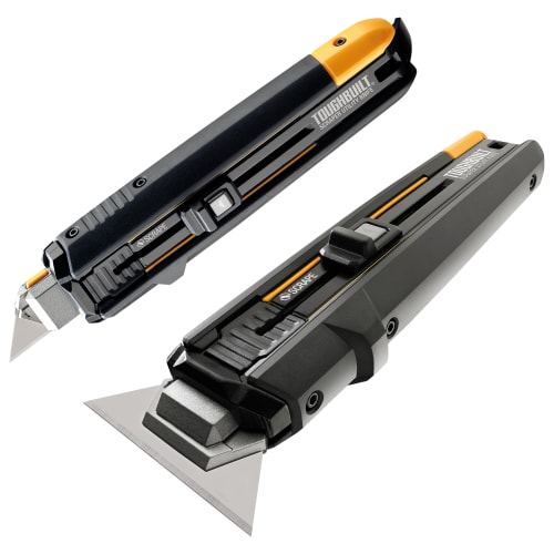Toughbuilt TB H4S5 01 Scraper Utility Knife with 5 Blades Wickes