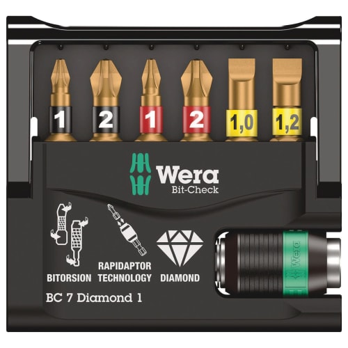 Wera security sales bit set