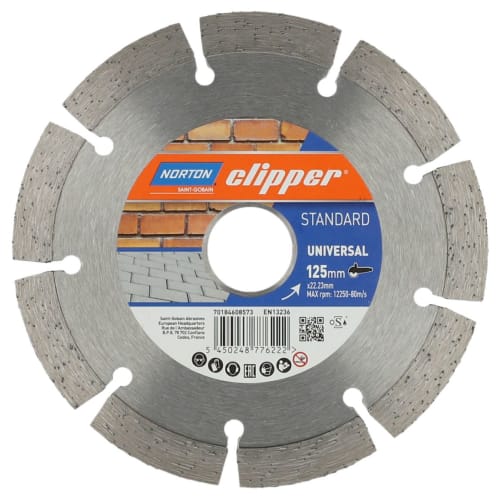 Norton 10-in Wet/Dry Turbo Rim Diamond Saw Blade in the Diamond Saw Blades  department at