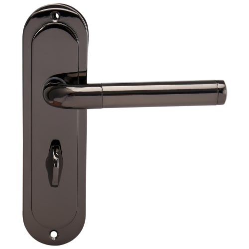 Black nickel door handles top