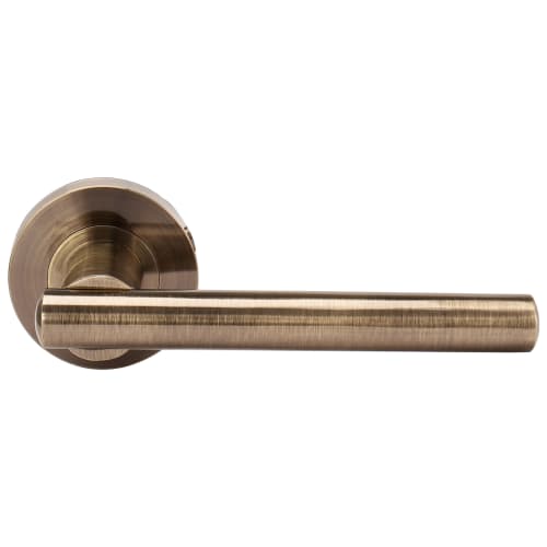 Antique Brass Interior Door Handles – Lever Style, Universal Handing, Aluminum Construction 8 thumbnail image