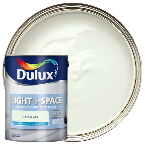 Dulux Light Space Matt Emulsion Paint Nordic Spa 5L