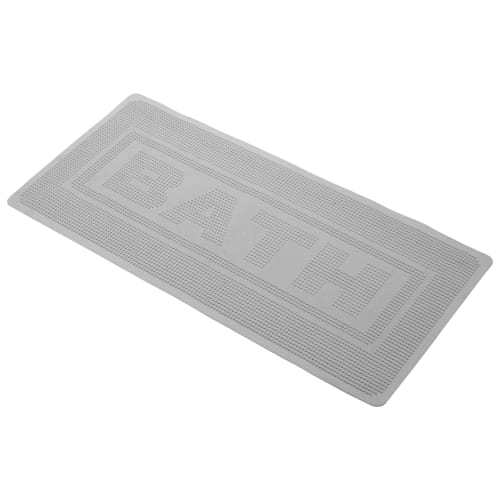 Grey rubber best sale bath mat