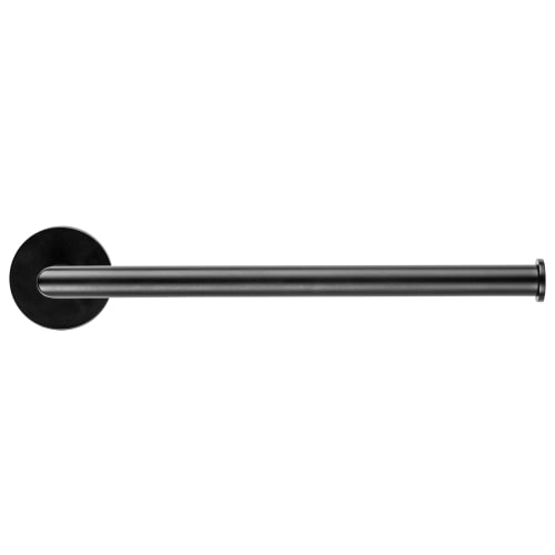 Croydex Flexi Fix Epsom Bathroom Towel Bar Matt Black Wickes