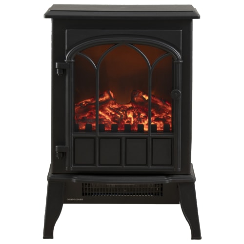 Daewoo Small Stove Black Heater | Wickes.co.uk