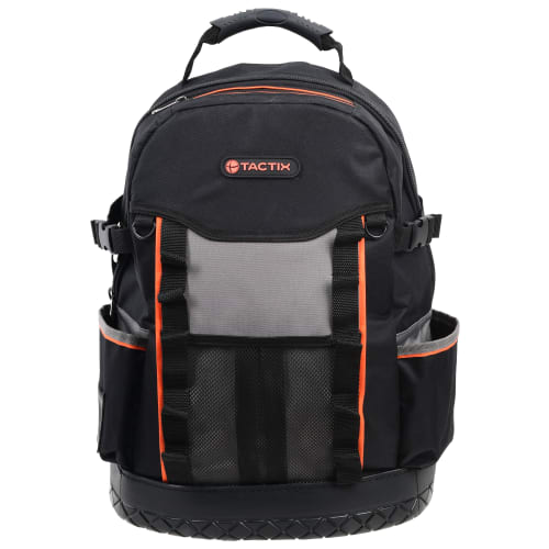 Tactix Rugged Heavy Duty Tools Backpack Wickes