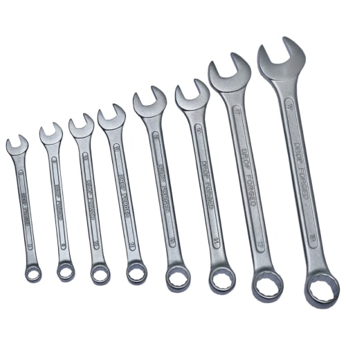 8 Piece Combination Spanner Set Wickes