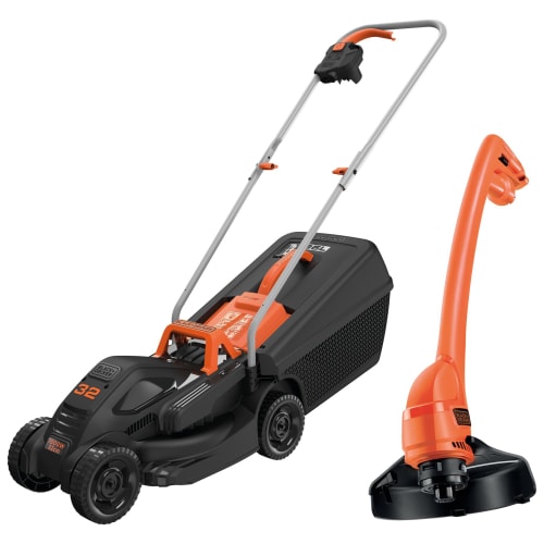 Black Decker Corded Rotary Lawn Mower 32cm