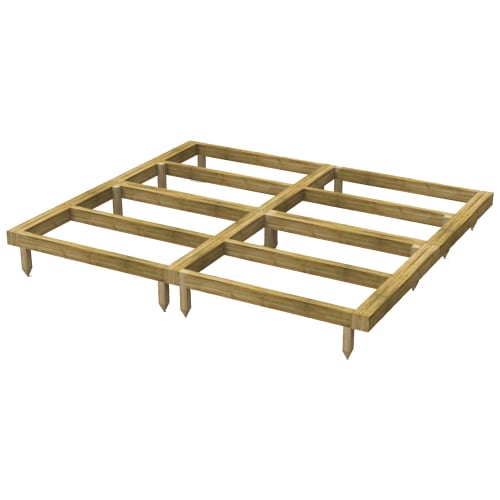 8x8 wood shed deals kit