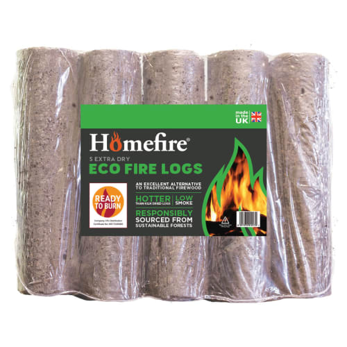 Homefire Eco Logs - Pack of 5 | Wickes.co.uk