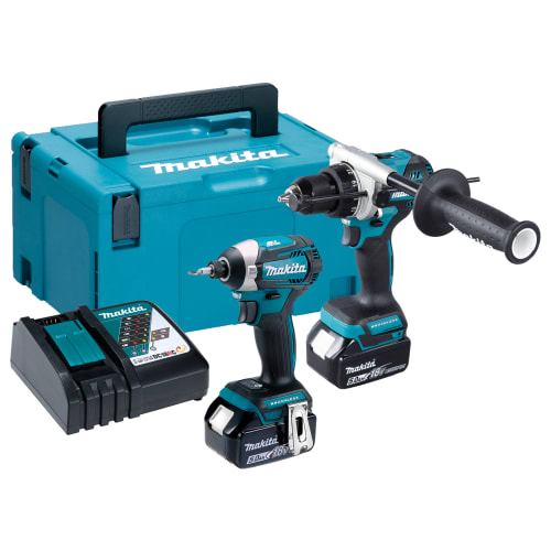 Makita 18V Cordless Combo Kit (Cordless Impact Wrench