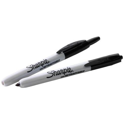 Black permanent marker pen online