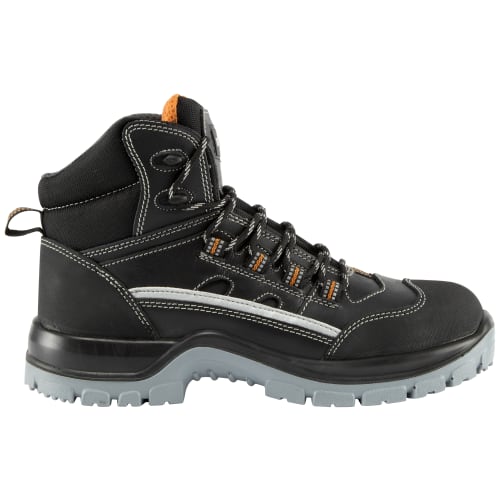 Rokwear Boulder Black Safety Trainer Boot Black Size 10 Wickes