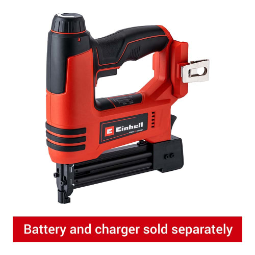 Battery operated deals staple gun