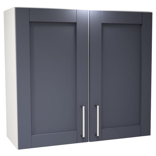 Wickes Ohio Navy Wall Unit 800mm Wickes