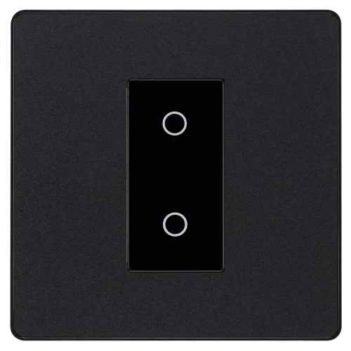Double touch dimmer clearance switch
