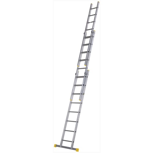 Werner Professional 3 Section Aluminium Extension Ladder 2.45m Wickes