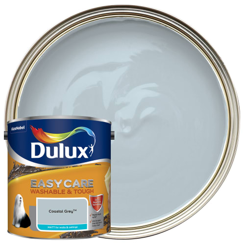 Dulux Easycare Washable Tough Matt Emulsion Paint Coastal Grey