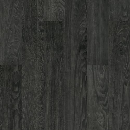 Black vinyl plank flooring top