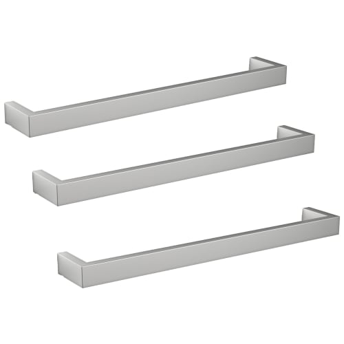 Towelrads Elcot Brushed Stainless Dry Electric Towel Bars 450mm Wickes