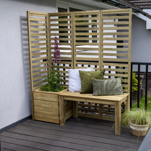 Wickes garden deals seats