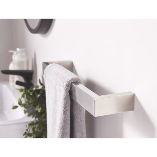Towelrads Elcot Polished Stainless Dry Electric Towel Bar 450mm Wickes