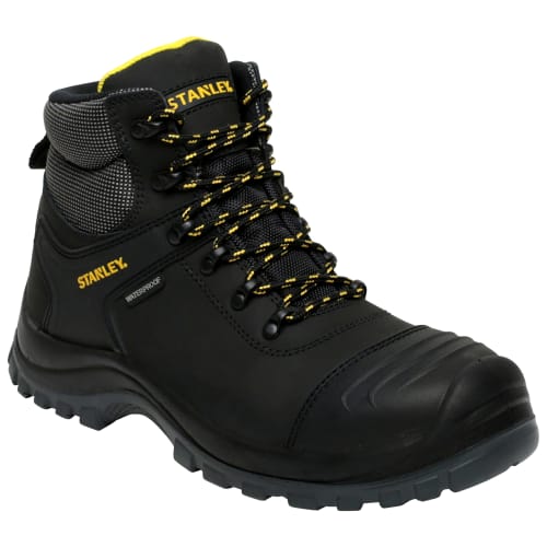 Stanley Richmond Waterproof Safety Boot Black Size 10 Wickes