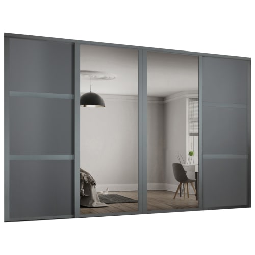 Wickes fitted wardrobe sliding hot sale doors