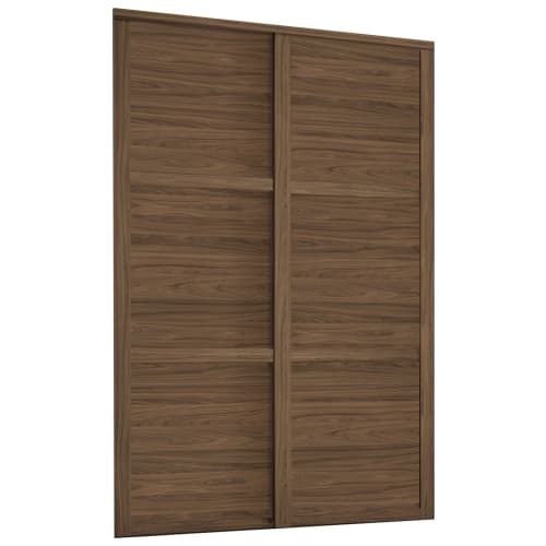 Plywood wardrobe shop sliding doors