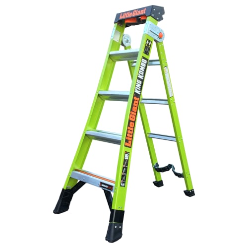 Little Giant 5 Tread King Kombo Industrial Extension Ladder