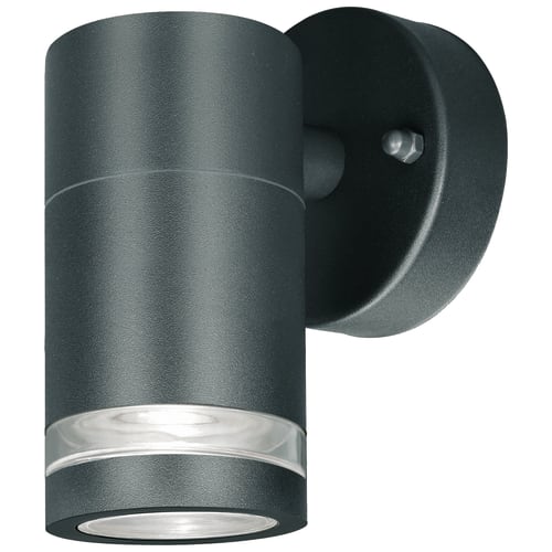 Anthracite grey store wall lights