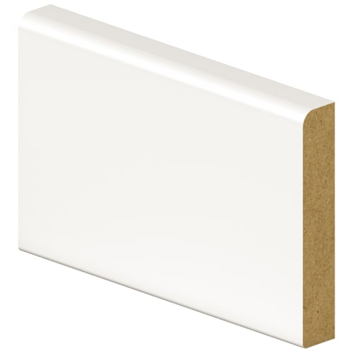 Wickes Pencil Round White Fully Finished Skirting - 14.5 x 94 x 2400mm