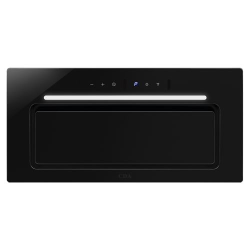 CDA CCG60BL 60cm Canopy Hood Black Wickes
