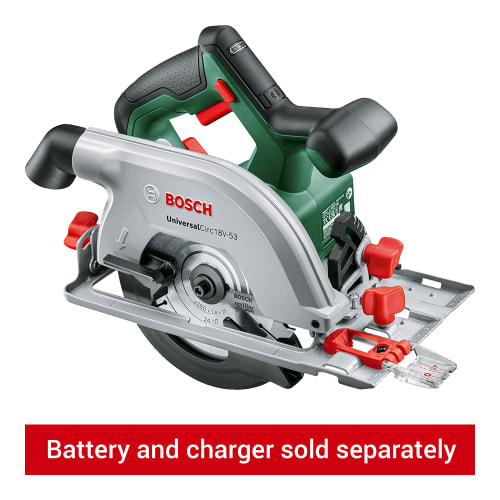 Bosch UniversalCirc 18V V53 18V Cordless Circular Saw 160mm Bare Wickes