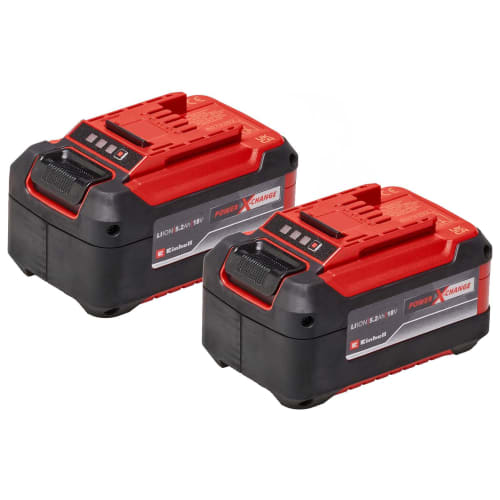 Einhell Power X Change 18V 2 x 5.2Ah Li ion Twin Pack Battery Wickes