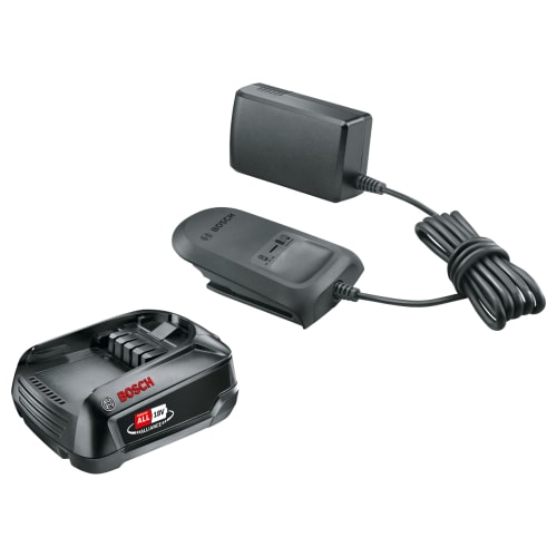 Bosch 18V 2.5Ah Battery Fast Charger Starter Kit Wickes
