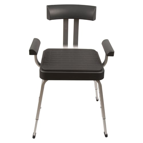 Croydex Serenity Adjustable Shower Chair Grey Wickes