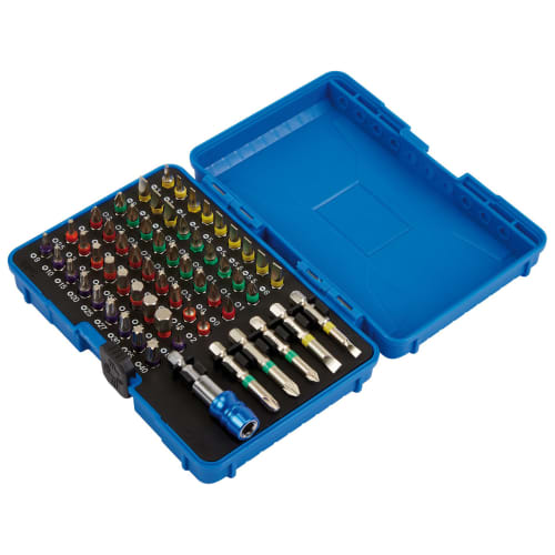 Draper Expert CMBH60 Colour Coded Screwdriver Bit Set 60 Piece