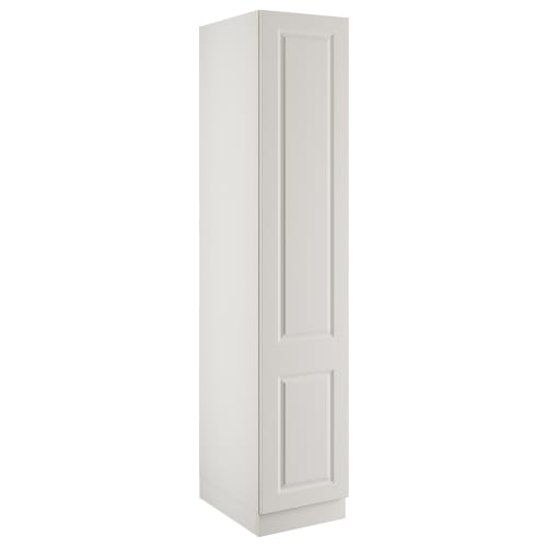 Harrogate White Single Wardrobe with Double Rail 450 x 2260 x 608mm Wickes