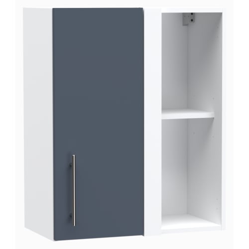 Wickes Orlando Marine Blue Corner Wall Unit 600mm Wickes