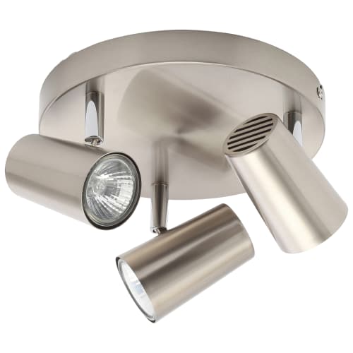 Harvey 3 Light Plate Spotlight Nickel Wickes