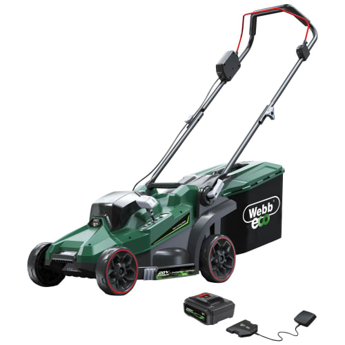 Rotary Lawnmower Wickes Electric Lawn Mowers Webb Eco 20V Cordless