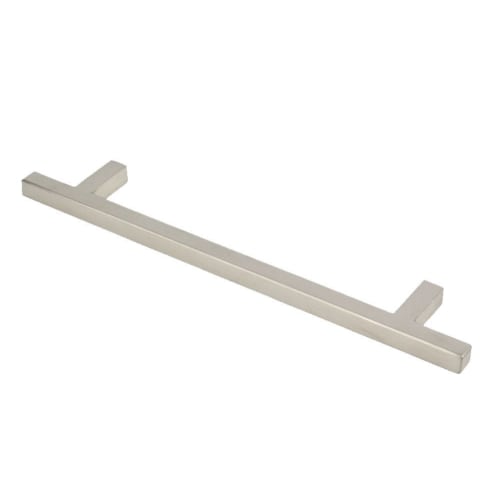 Wickes Satin Nickel Square T Bar Door Handle 160mm Pack of 2 Wickes